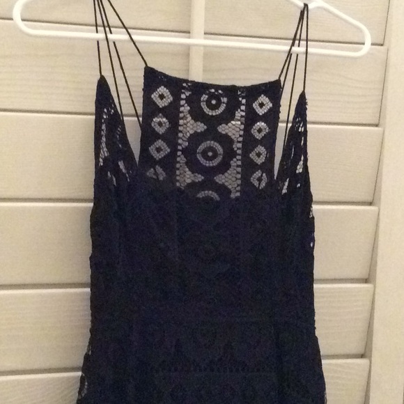 NWT Free People Just Like Honey Lace Black Dress - Picture 8 of 8